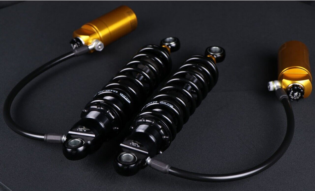 Ohlins HD779 13" Shocks Black 2014-2025 Harley Touring Bagger 150-500lb - HD 779