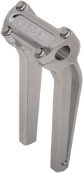 Thrashin Supply Co. Pullback Handlebar Risers - Chrome