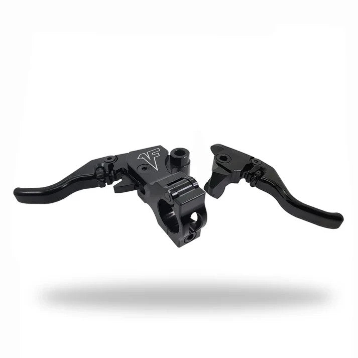 1FNGR Signature Adjustable Easier Pull Clutch/Brake Lever 08-13 Harley Touring