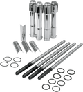 S&S Cycle 2004+ XL Adjustable Pushrod Kit w/ Cover Keepers
