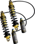 Legend REVO ARC Remote Reservoir Shocks - HD - Gold - 14" - Harley FL 1999-2008