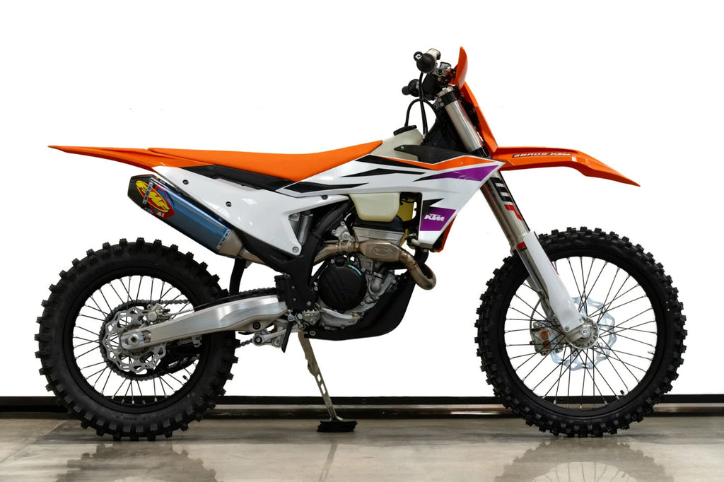 FMF Factory 4.1 Full Exhaust Ti w/S.S. MegaBomb Pipe 21-23 Gas Gas EX250 & MC250