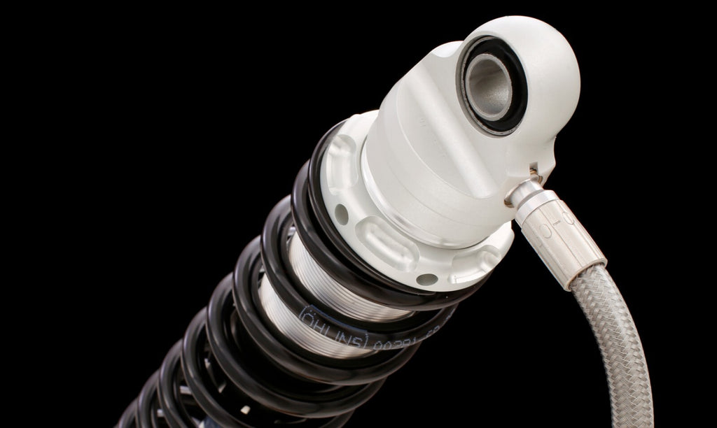 Ohlins HD357 Rear Shocks 13" Remote Reservoir 150-500lb Harley Touring 1990-2013
