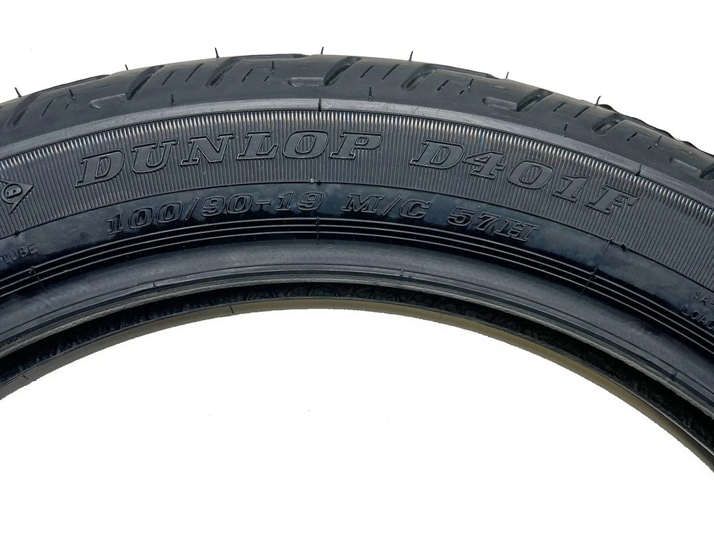 Dunlop D401 100/90-19 Front Tire Motorcycle 100 90 19 Harley Davidson - 45064660