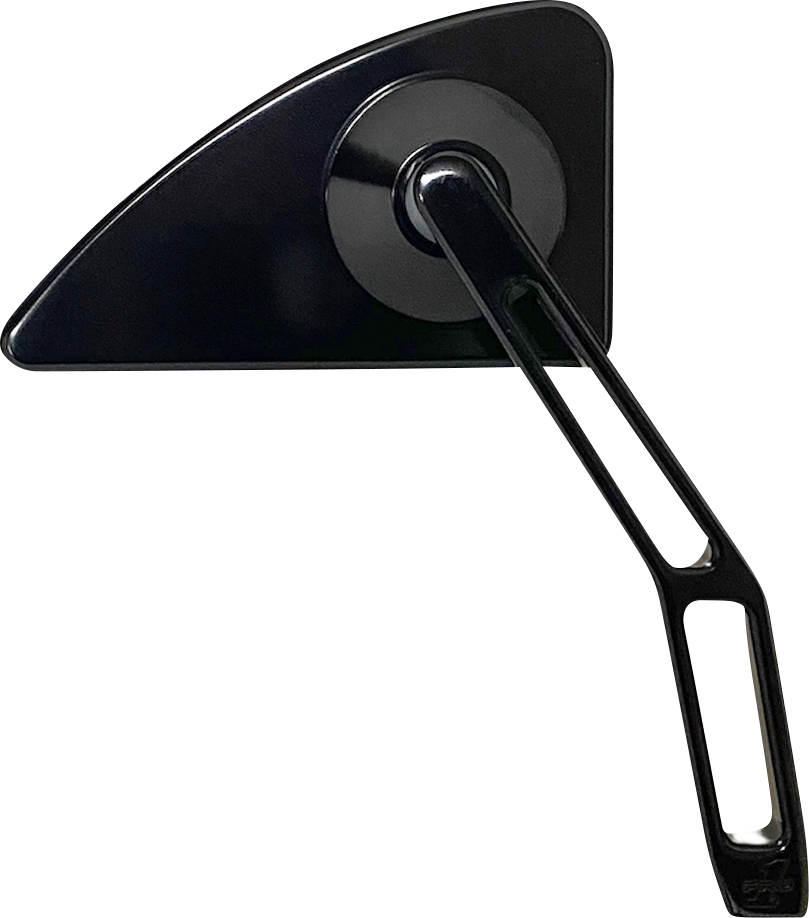 Pro-One Mini Tear Drop Billet Mirror Black - 102130B
