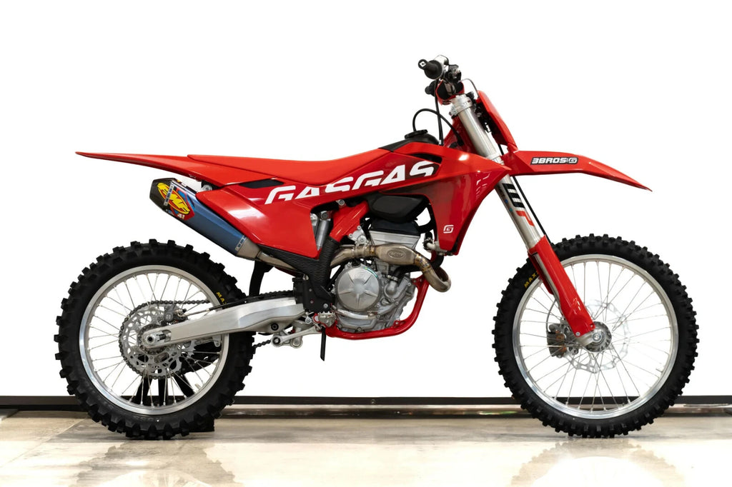 FMF Factory 4.1 Full Exhaust Ti w/S.S. MegaBomb Pipe 21-23 Gas Gas EX250 & MC250