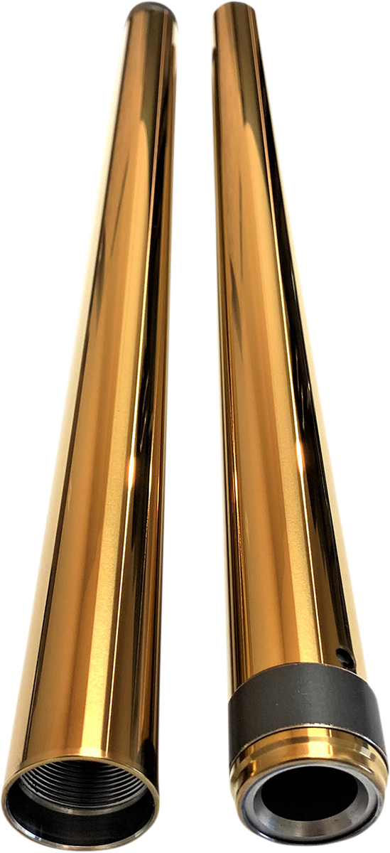 Pro-One Fork Tubes 41 mm - 22.25" Length Gold TIN - 105420G