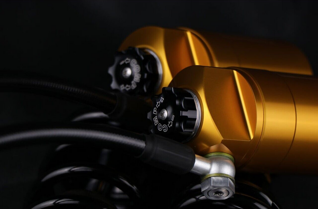 Ohlins HD779 13" Shocks Black 2014-2025 Harley Touring Bagger 150-500lb - HD 779