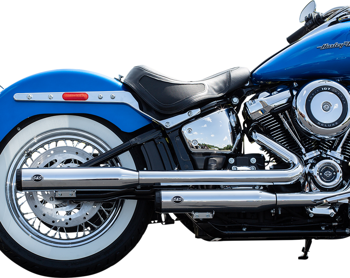 S&S Cycle Grand National Slip-On Mufflers 550-0740