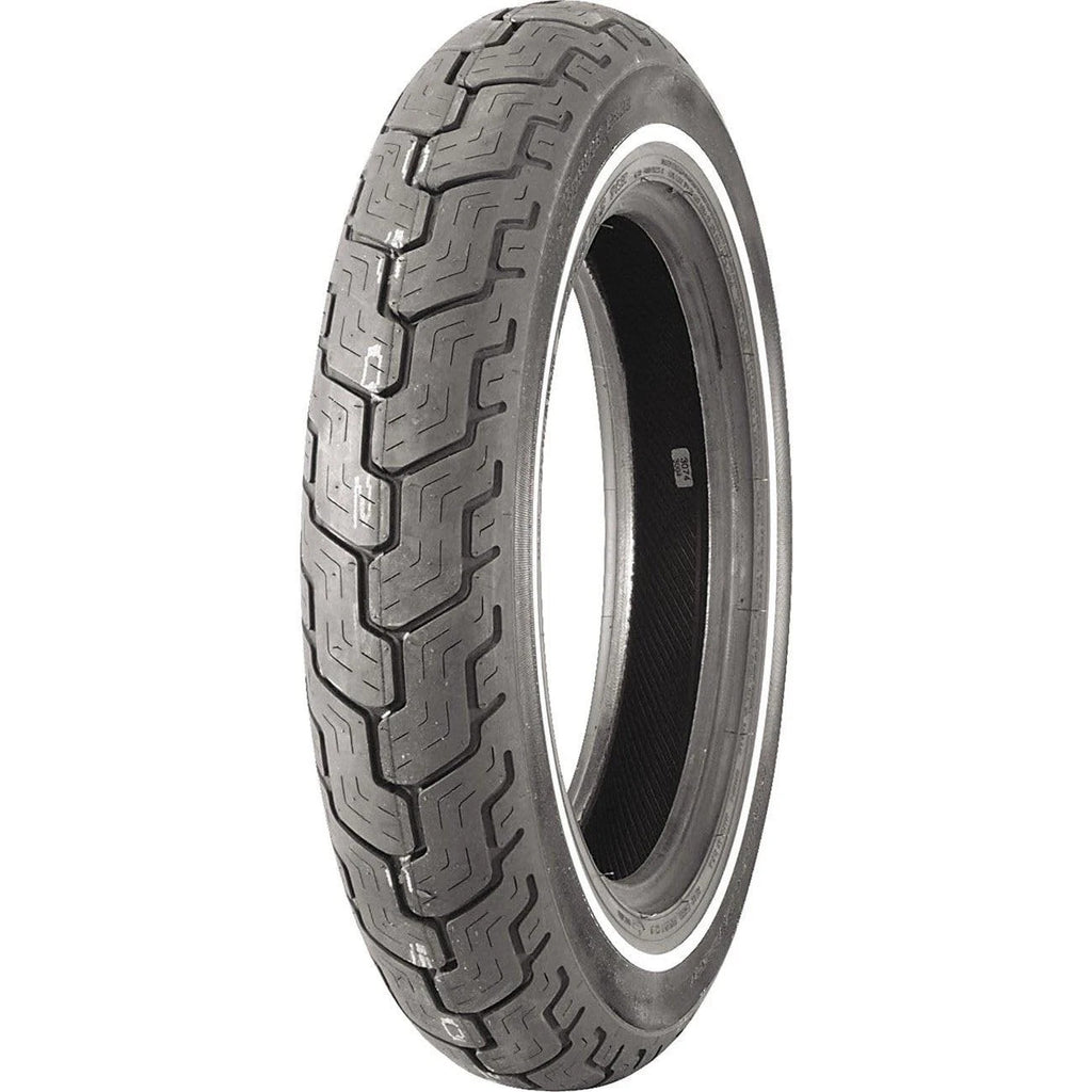 Dunlop D402 Rear Tire Harley Davidson MU85B16 - Narrow Whitewall 77H - 45006751