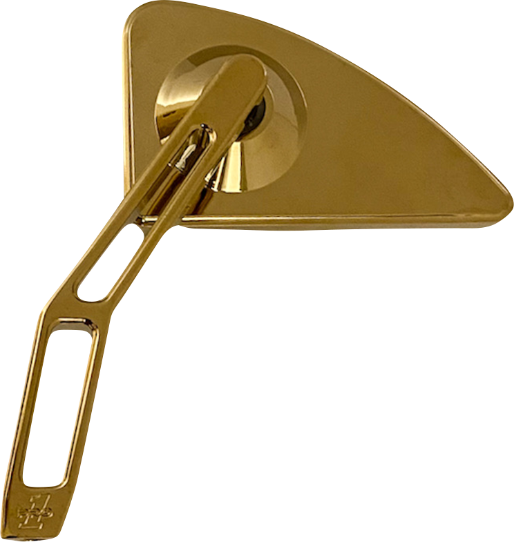 Pro-One Mini Tear Drop Billet Mirror Gold - 102120TIN