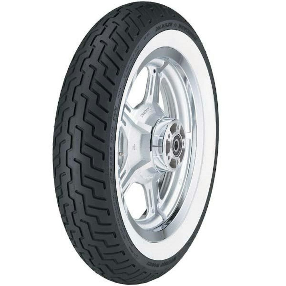 Dunlop D402 Harley-Davidson Tire - Rear - MT90-16 - Wide White Wall - 3019-91