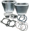 S&S Cylinder/Piston Kit, 3.927" Bore, 4.937", 4" Stroke, Silver, Harley 1999-06