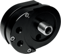 Feuling Black Offset Oil Filter Adaptor Harley Touring, Dyna, Softail 2000-2017