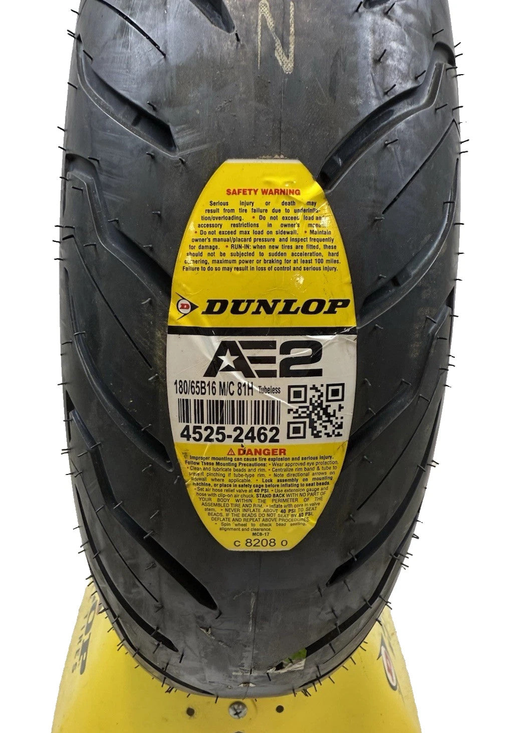 Dunlop AE2 Elite Tire Set FRONT 130/70-18 | REAR 180/65-16 TIRE Harley Touring