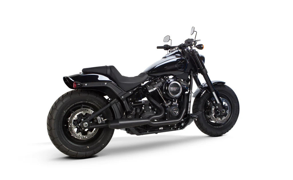 Two Brothers 2 into 1 Full Exhaust Black 20-21 Harley Softail FXLRS Low Rider S