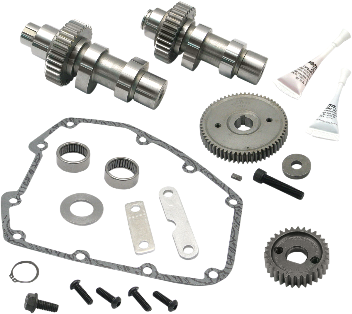 S&S Gear Drive Camshaft Kit 551G, Harley Big Twin 2007-2016 + 2006 Dyna