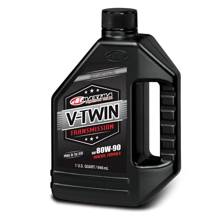 Maxima Synthetic 20W50 3 Hole Oil Change Kit Black Filter Harley M8 2017-2024