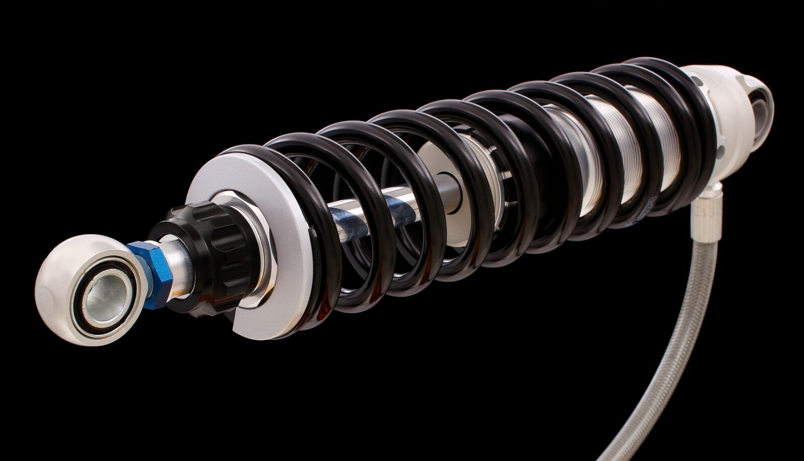 Ohlins HD357 Rear Shocks 13" Remote Reservoir 150-500lb Harley Touring 1990-2013