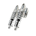 RWD 13" RS-2 Rear Shocks, Polished, Standard Chrome Spring 1991-2017 Harley Dyna