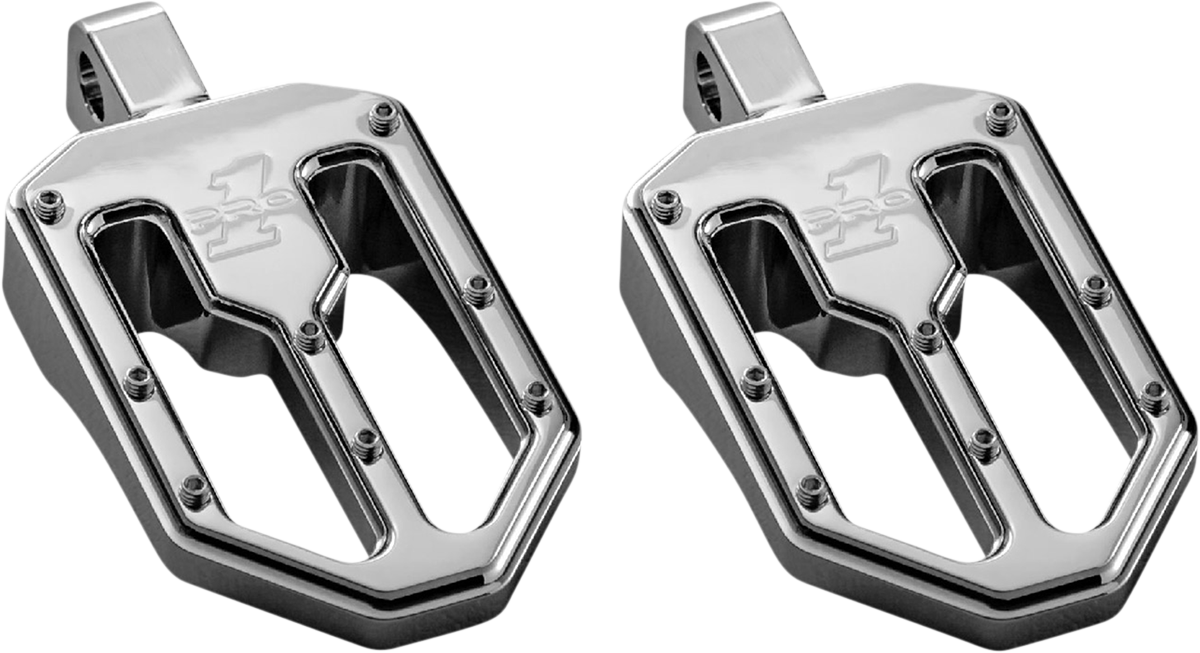 Pro-One Moto V1 Foot Peg Chrome - 500751