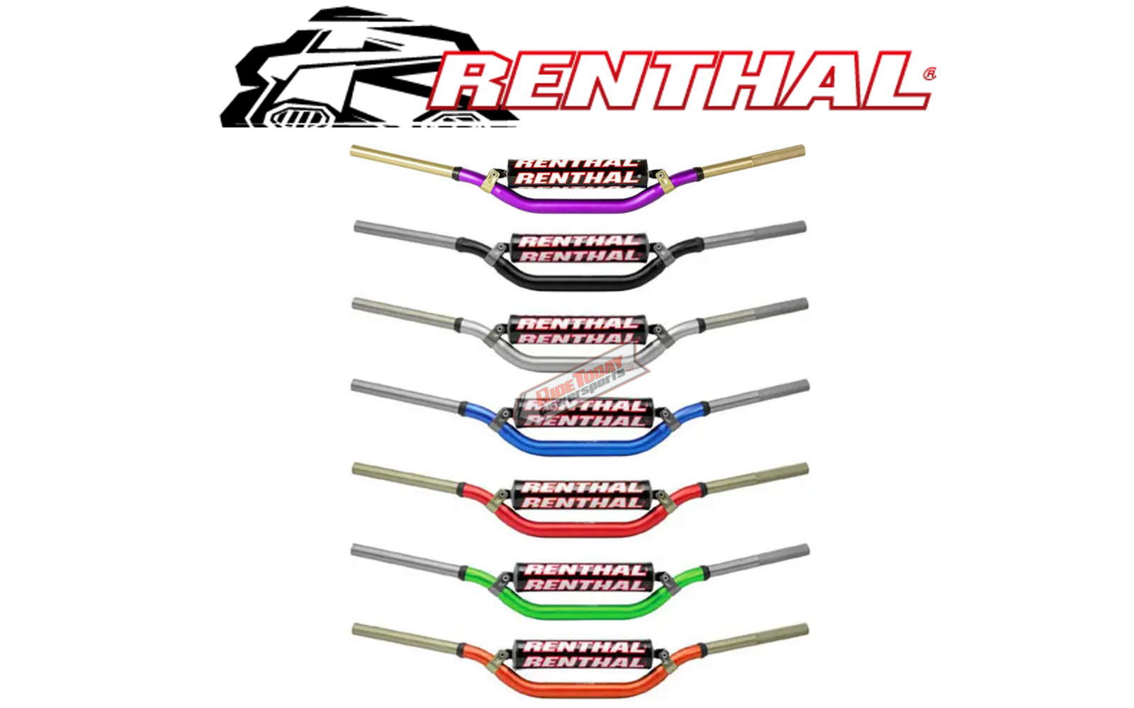 RENTHAL 1 1/8" Twinwall 999 Handlebar Bar McGrath Short/'16+ KTM Bend ALL COLORS
