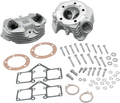 S&S 66-78 BT Super Stock 3-5/8" O-Ring Style Dual Plug Cylinder Head Kit Natural