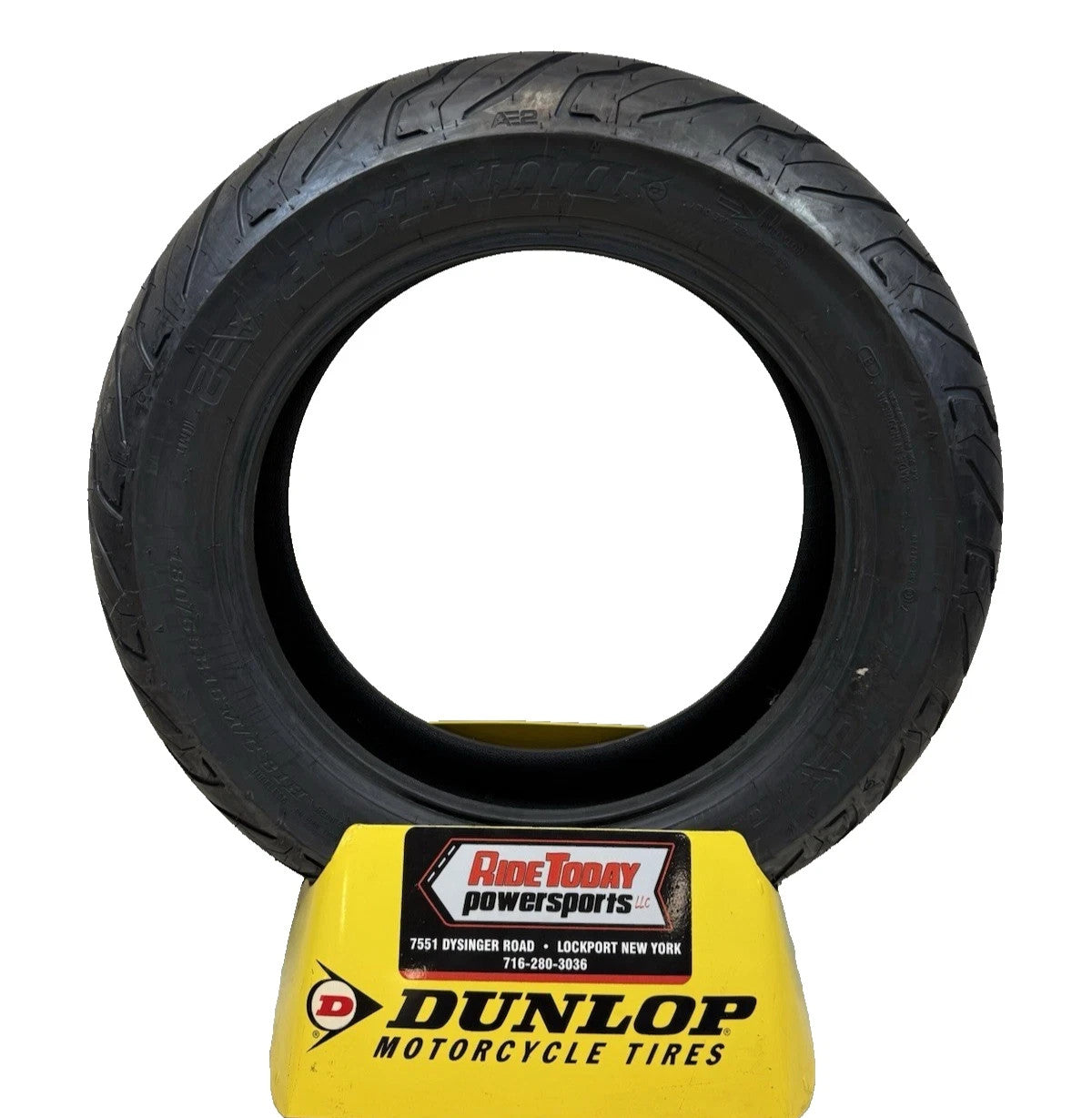 Dunlop AE2 Elite Tire Set FRONT 130/70-18 | REAR 180/65-16 TIRE Harley Touring