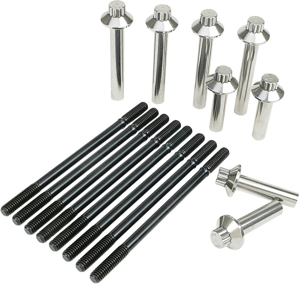 Feuling Cylinder Stud and Head Bolt Kits Harley Touring, Dyna, Softail 2000-2017