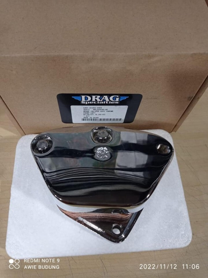 Drag Specialties 1203-4404 Front Left Caliper 2000-07 Harley-Davidson #44046-00A