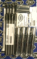 S&S Quickee Pushrods EZ Install Adjustable Chrome 99-16 Harley Twin Cam 106-6051