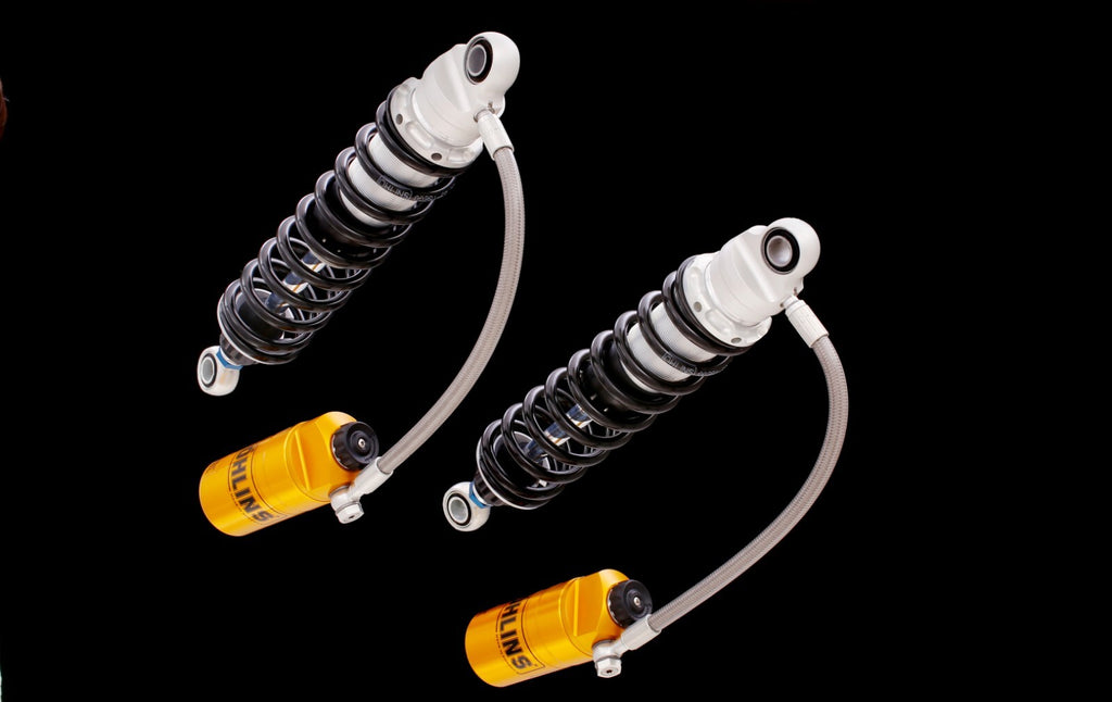 Ohlins HD357 Rear Shocks 13" Remote Reservoir 150-500lb Harley Touring 1990-2013