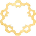 Lyndall 11.8 in. Front Brake Rotors Gold 3-222