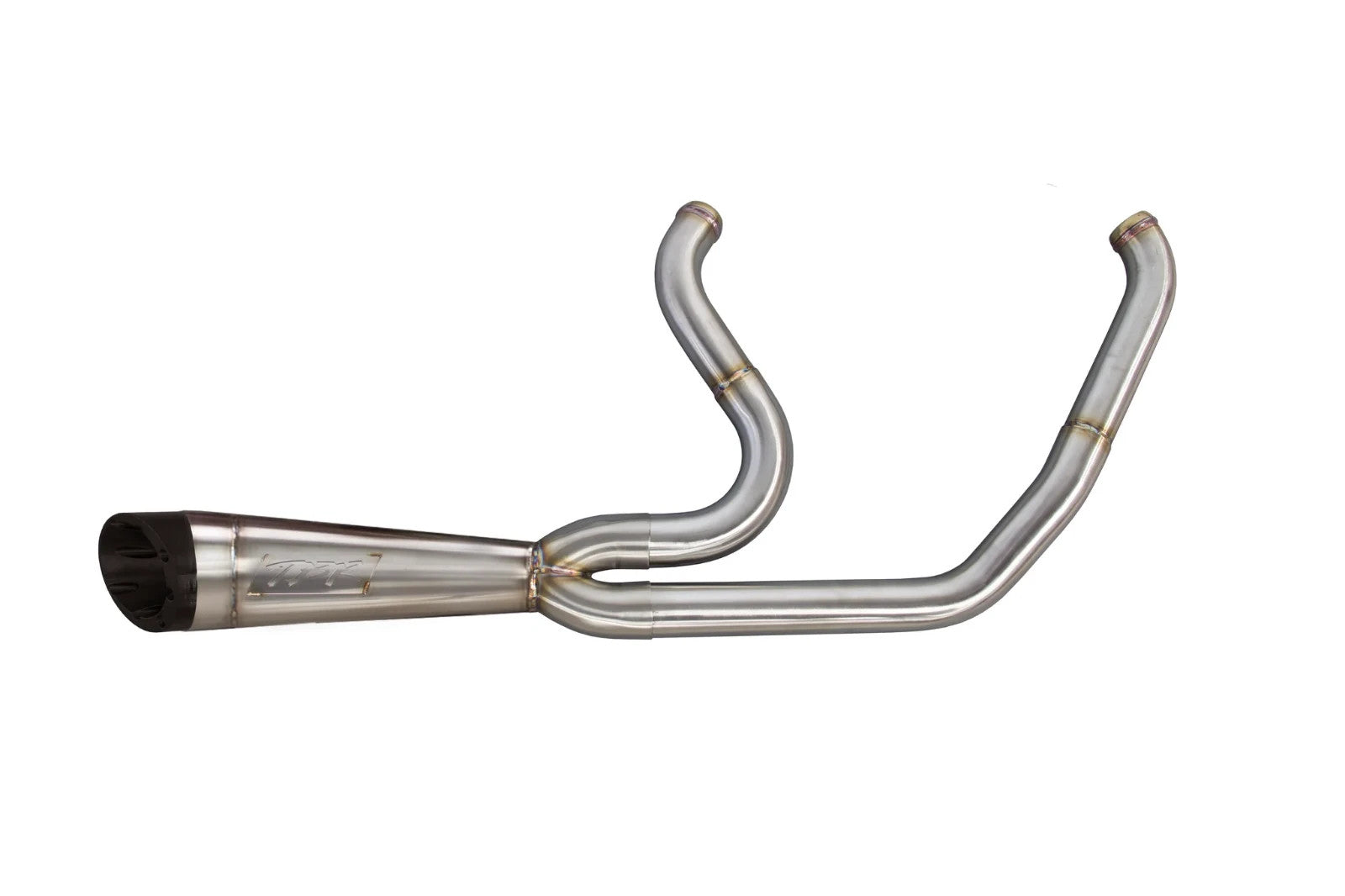 Two Brothers 005-4950199 2 into 1 Shorty Exhaust Stainless 09-16 Harley Touring