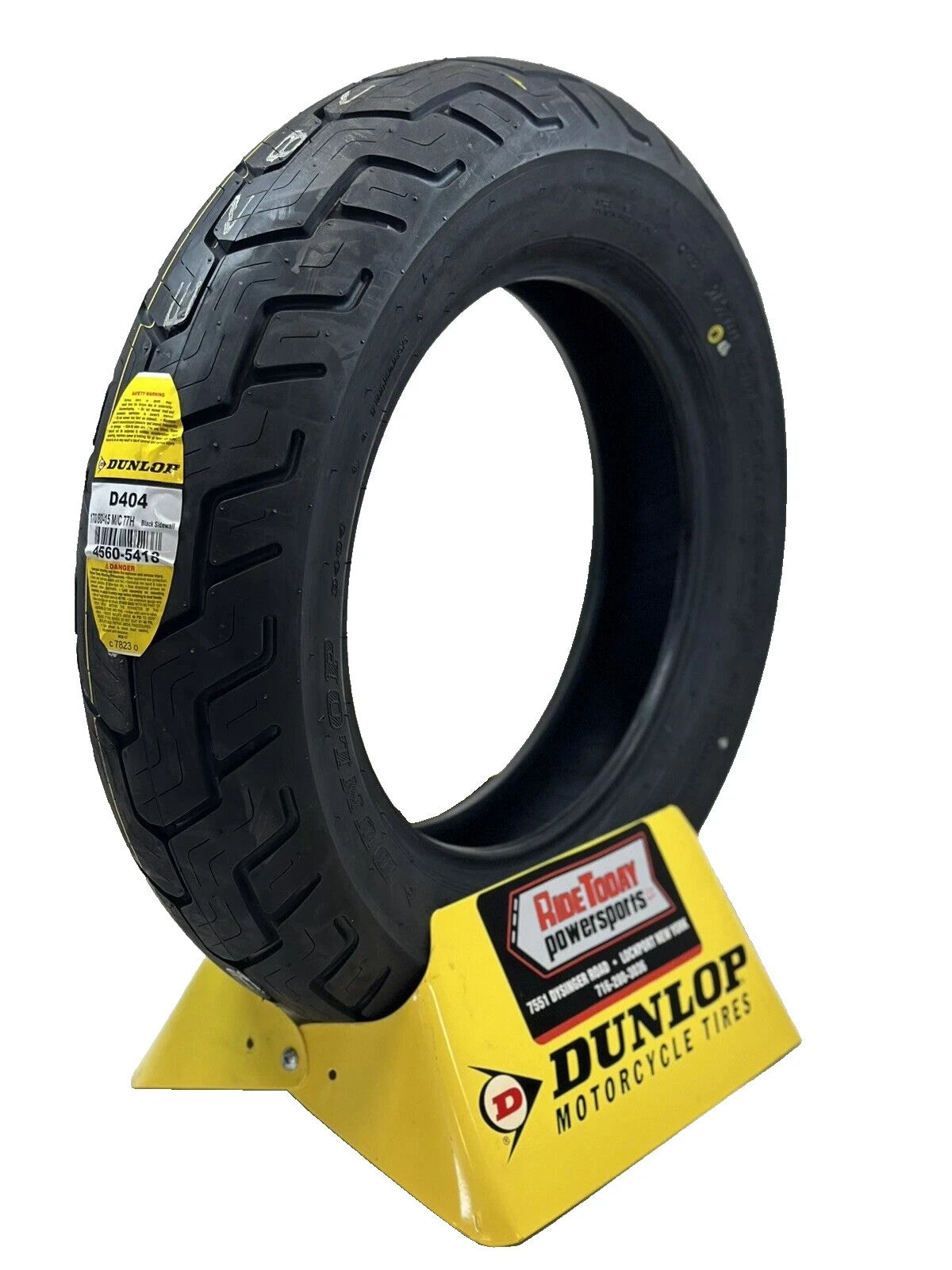 Dunlop 170/80-15 D404 REAR Tire (77H) Rear Motorcycle Tire 170 80 15 - 45605418
