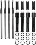 S&S Quickee Pushrod Kit w/ Black Covers Harley-Davidson M8 2017-2024 - 930-0137