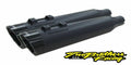 Two Brothers Slash Cut Slip-On Exhaust Pipes Harley Bagger Touring 1995-2016