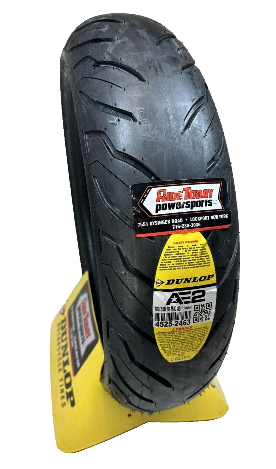 Dunlop AE2 Elite Tire Set FRONT 130/70-18 | REAR 180/55-18 for Harley Touring