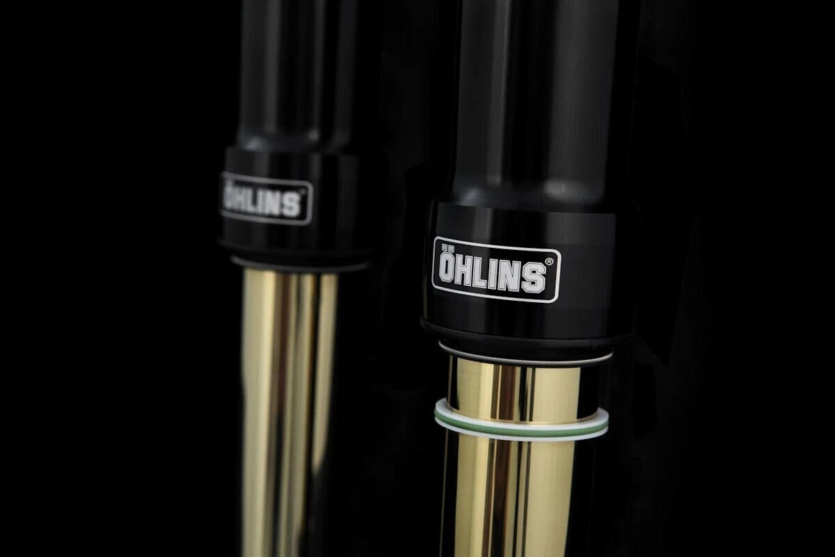 OHLINS 43mm Builders Front Forks FF 523 Black Tubes Harley Street & Road Glide