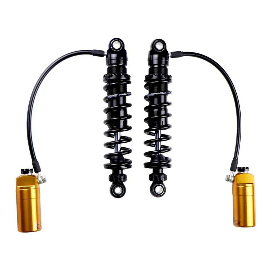Ohlins HD778 12" Shocks 150-500lb Black 2014-2026 Harley Touring Bagger - HD 778