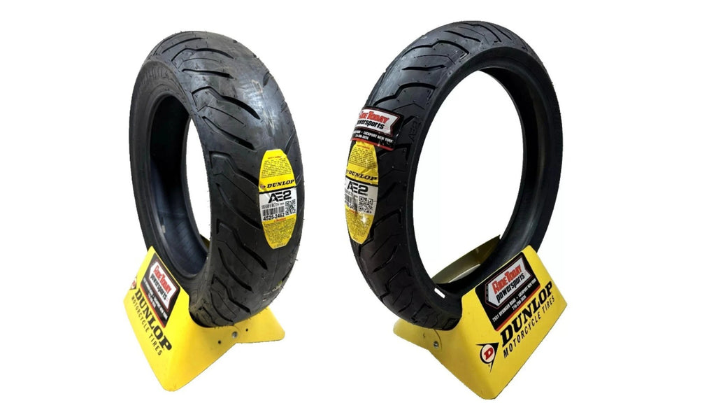 Dunlop AE2 Elite Tire Set FRONT 130/70-18 | REAR 180/65-16 TIRE Harley Touring