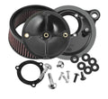S&S Air Cleaner Kit, TBW, Stealth, 66mm Throttle Body, Harley Big Twin 2008+
