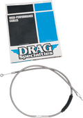 Drag Braided Clutch Cable 64 7/16" Dyna/Softail 2000-2006 Harley #38666-00