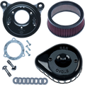 S&S Stealth Intake, TBW, Mini Teardrop Gloss Black Harley FL 08-16/Softail 16-17