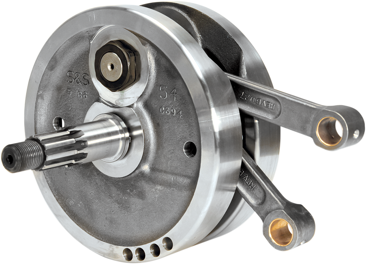 S&S Flywheel, 4-1/4" Stroke, 8-1/2" Diameter, Balanced, Harley Big Twin 1970-84