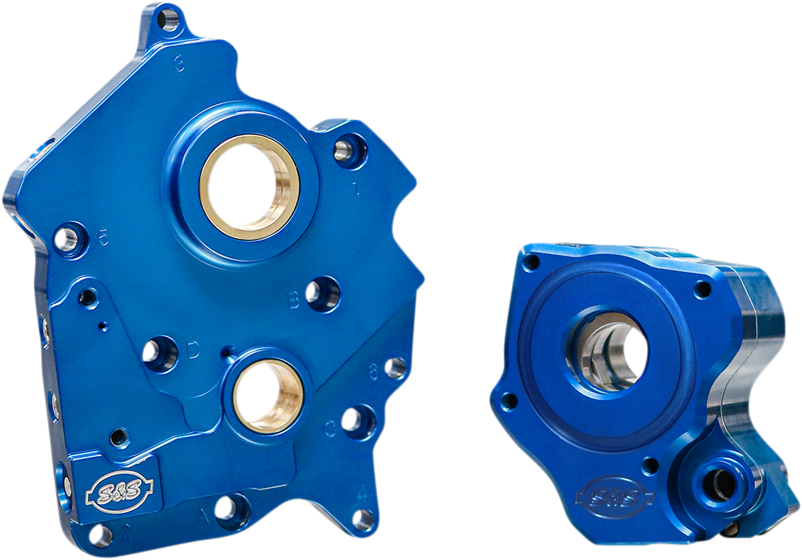 S&S Plate Kit, Cam Support, Oil Pump, Water Cooled, Harley-Davidson M8