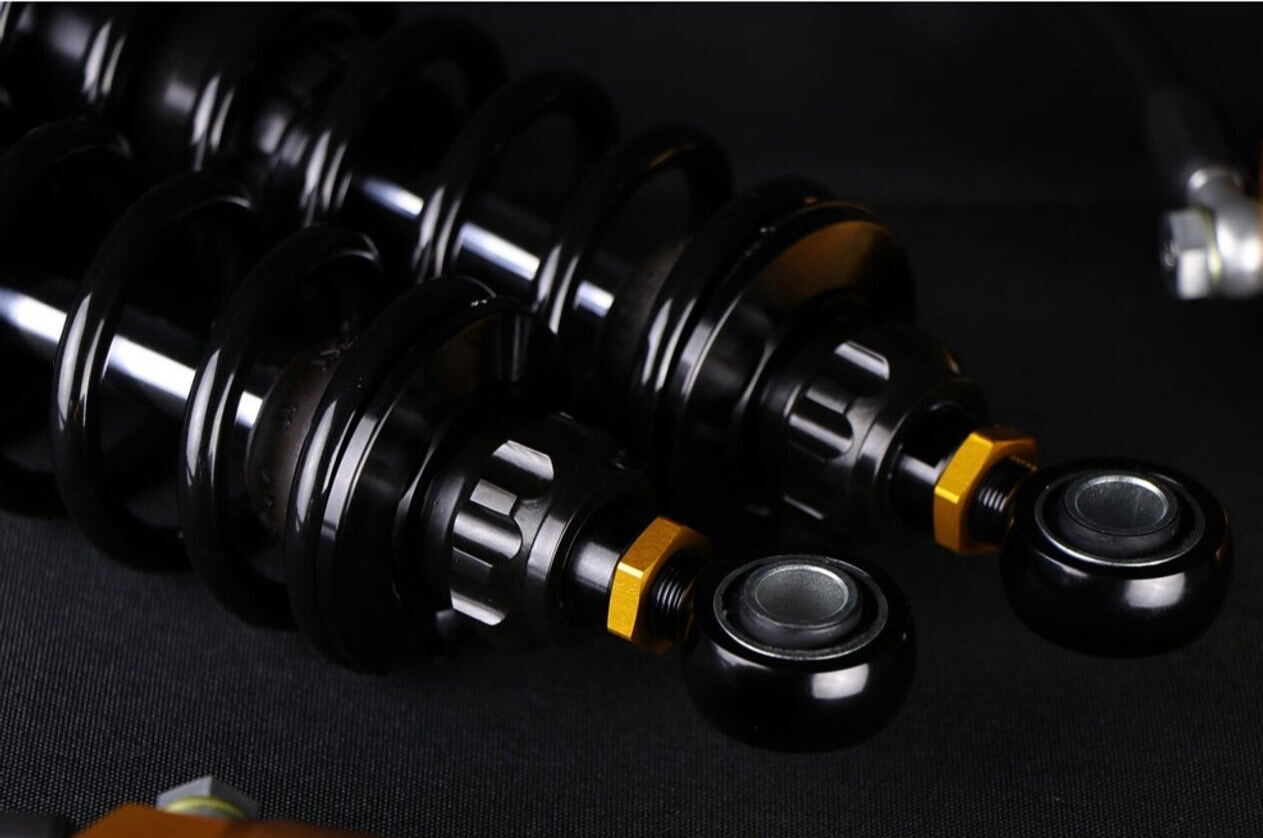 Ohlins HD779 13" Shocks Black 2014-2025 Harley Touring Bagger 150-500lb - HD 779