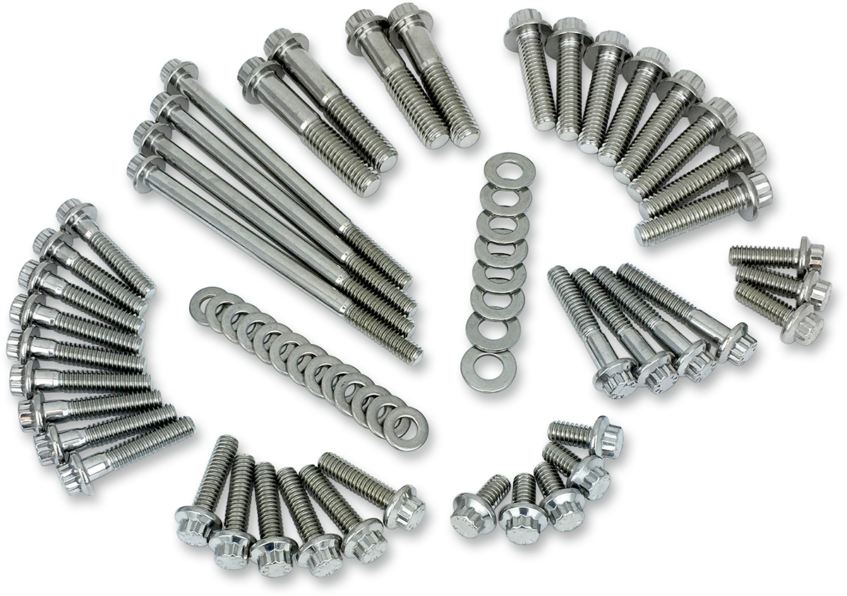 Feuling 3053 Stainless 12pt Primary Transmission Kit Harley M8 Bagger 17-24