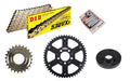 530 D.I.D Gold VX3 Chain Conversion 24T-51T Carbon Sprocket 00-05 Harley Dyna