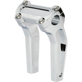 Thrashin Supply Co Chrome 6.5" Pullback Handlebar Riser for Harley - TSC-6525-3